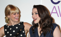 Kat Dennings & Beth Behrs - 2014 People's Choice Awards nominations announcement at The Paley Center for Media (Beverly Hills, November 5, 2013) - 83xHQ 3iKQ3heG