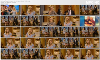 Reese Witherspoon - Live with Kelly & Michael - 12-22-14