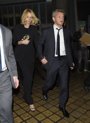 Sean Penn - Charlize Theron and Sean Penn - seen leaving Royal Festival Hall. London - February 16, 2015 (153xHQ) 9p0LeIhW