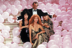 Jack Nicholson - Jack Nicholson, Michelle Pfeiffer, Cher, Susan Sarandon - постеры и промо стиль к фильму "The Witches of Eastwick (Иствикские ведьмы)", 1987 (37xHQ) JLIIixge