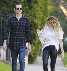 Ashley Tisdale - Out for a stroll with Chris and Maui in Toluca Lake - February 8, 2015 (17xHQ) JSoZe8uv