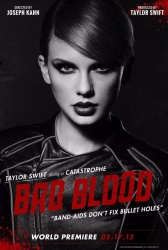 Taylor Swift - 'Bad Blood' Music Video promo