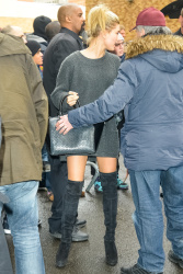 Hailey Baldwin - At the ADIDAS x Kanye West Fashion Show in NYC - February 12, 2015 (38xHQ) SuM2Caqt