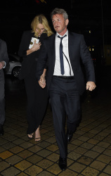 Charlize Theron and Sean Penn - seen leaving Royal Festival Hall. London - February 16, 2015 (153xHQ) WQnWrZwv