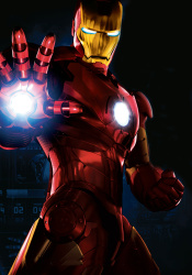 Robert Downey Jr., Jeff Bridges, Gwyneth Paltrow, Terrence Howard - промо стиль и постеры к фильму "Iron Man (Железный человек)", 2008 (113хHQ) FCDeNPJi