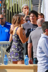 Nikki Reed, Ian Somerhalder - Arriving at the Shrine Auditorium for the ‘Teen Choice Awards’ in Los Angeles - August 10, 2014 - 34xHQ HBD0JIl0