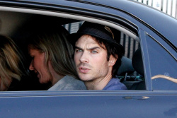 Ian Somerhalder - waves to photographers as he arrives at a private party in Rio - June 01, 2012 - 7xHQ L90XZBEH