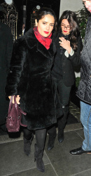 Salma Hayek - Salma Hayek and Penelope Cruz - at Scott's restaurant in London, England - February 11, 2015 (64xHQ) PolpqopM