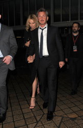 Charlize Theron and Sean Penn - seen leaving Royal Festival Hall. London - February 16, 2015 (153xHQ) SXydrCPX